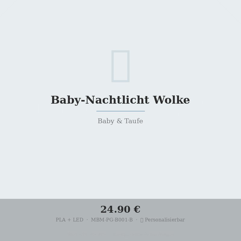 Baby-Nachtlicht "Wolke"