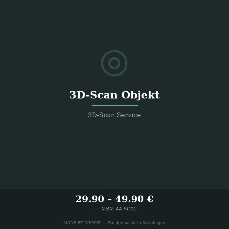 3D-Scan Objekt