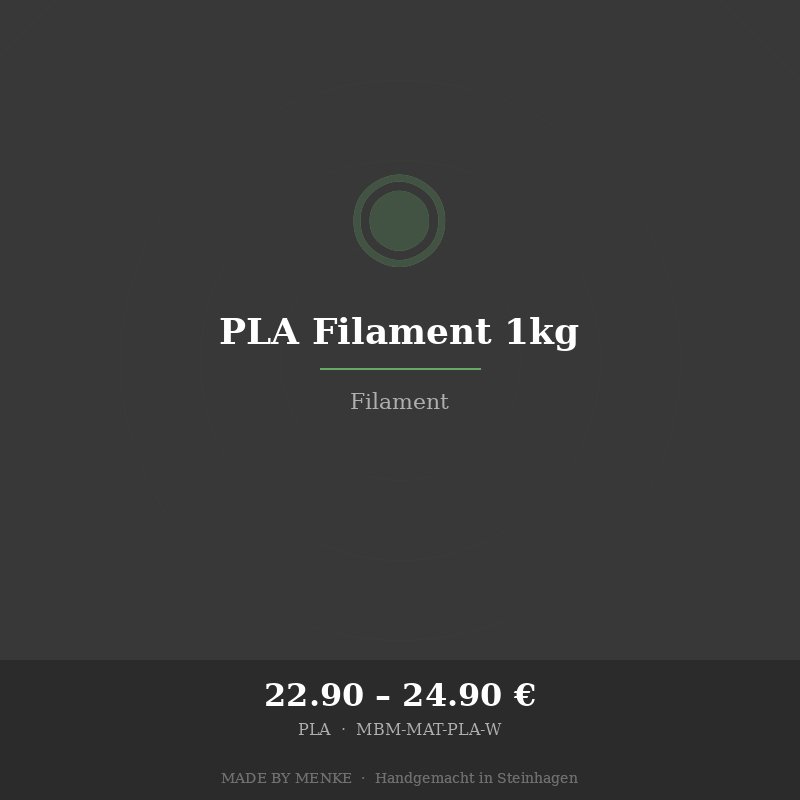 PLA Filament 1kg